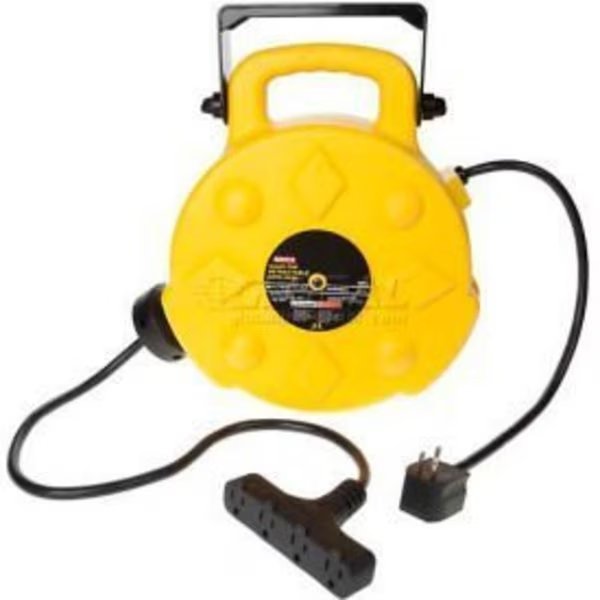 Bayco® Professional Quad-Tap Extension Cord SL-8904, 50'L Cord, 12/3 GA, Bayco, Mfr#: SL-8904